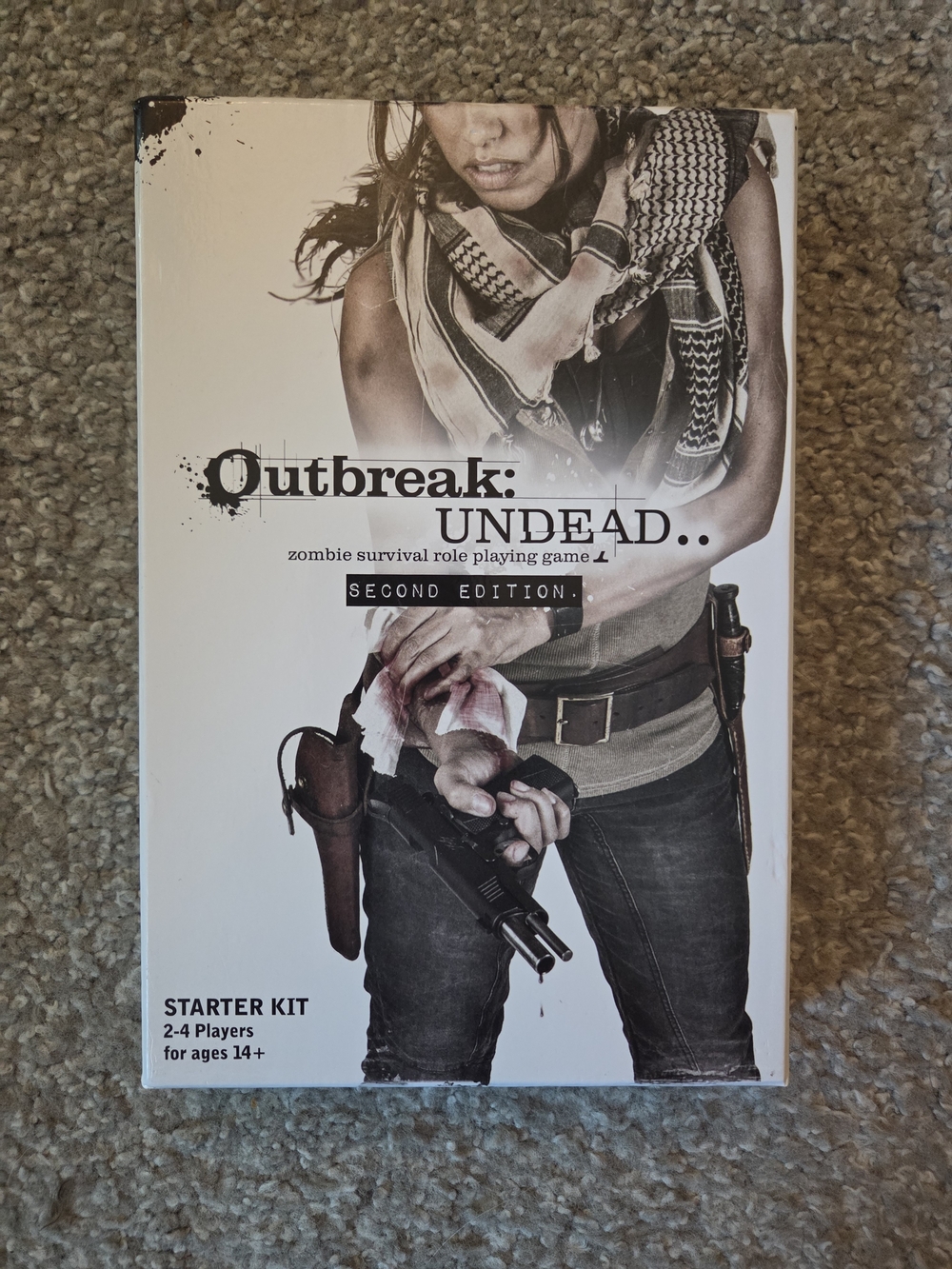 Outbreak: Undead 2nd Ed Starter Kit - Zombie Survival Role Playing Game RPG
